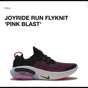 Nike Joyride Run Flyknit Pink Blast Mens 12